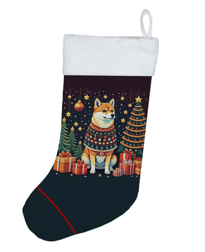 Shiba Inu -  Christmas Holiday Stocking for Fun Family Decorations