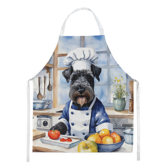 Kerry Blue Terrier - The Chef Apron for Adult Women and Men - Unisex Large