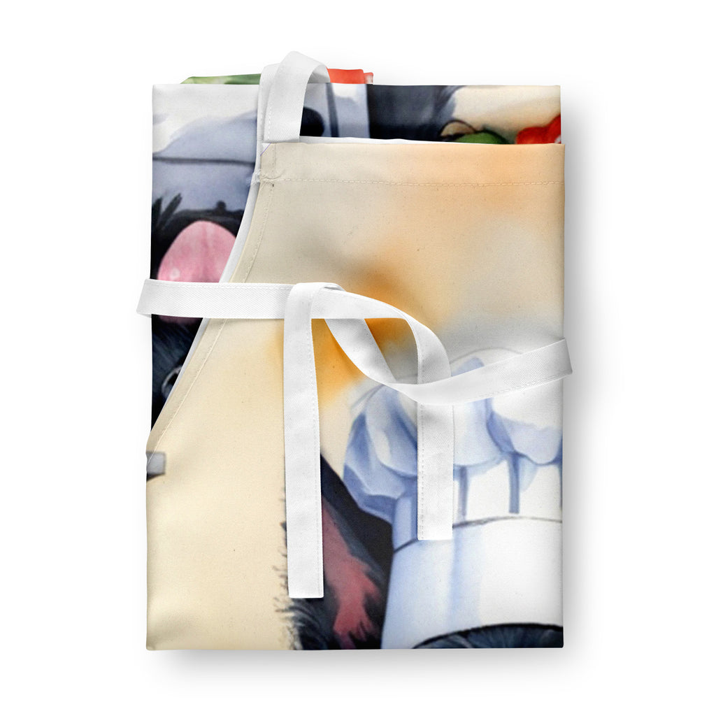 Scottish Terrier - The Chef Apron for Adult Women and Men - Unisex Large