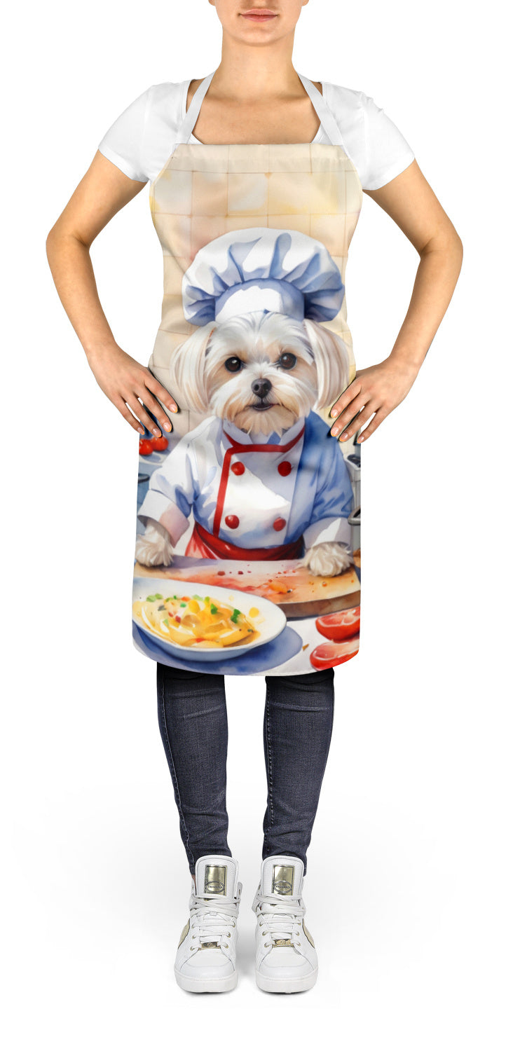 Maltese - The Chef Apron for Adult Women and Men - Unisex Large