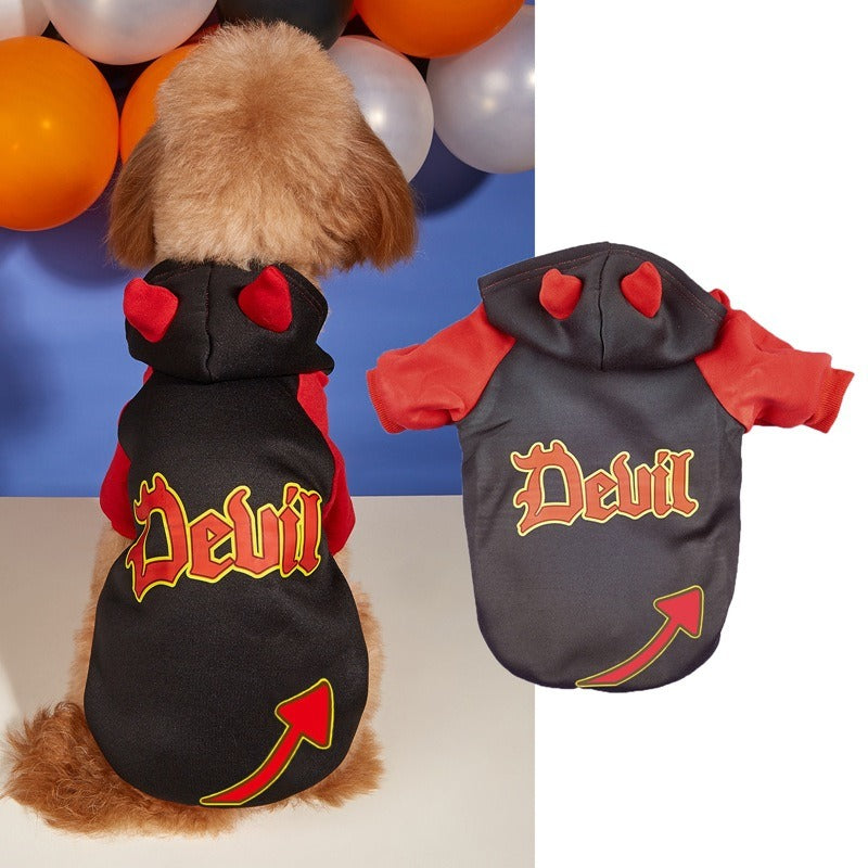 Halloween Fun Little Devil Costume for Small Dogs and Cats