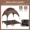 Elevated Bed with Removable Canopy for Dogs