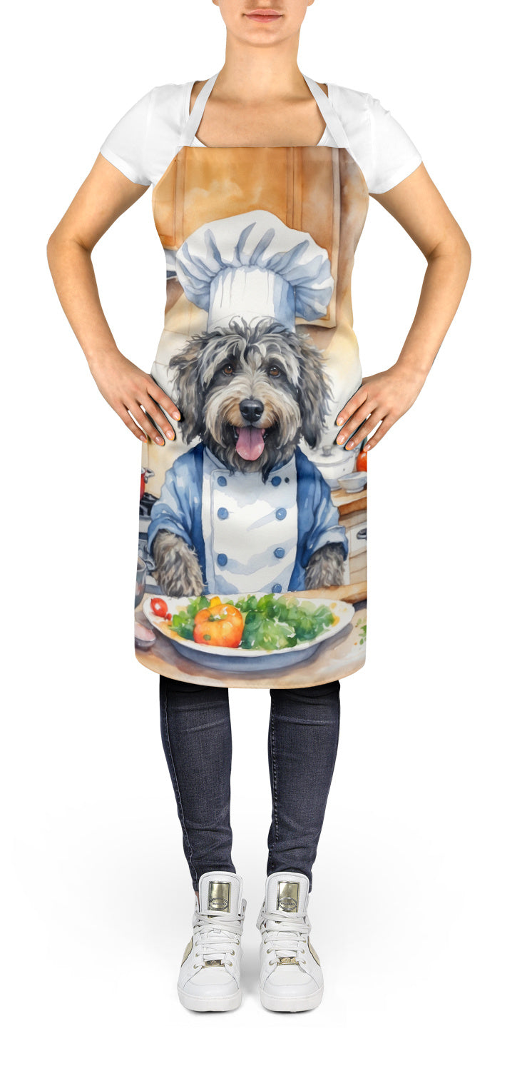 Bergamasco Sheepdog - The Chef Apron for Adult Women and Men - Unisex Large