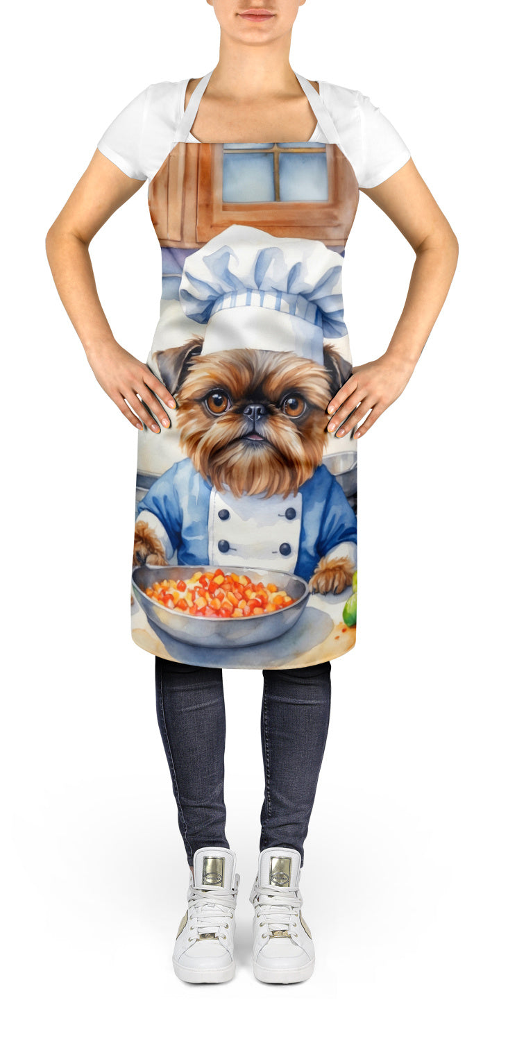 Brussels Griffon - The Chef Apron for Adult Women and Men - Unisex Large