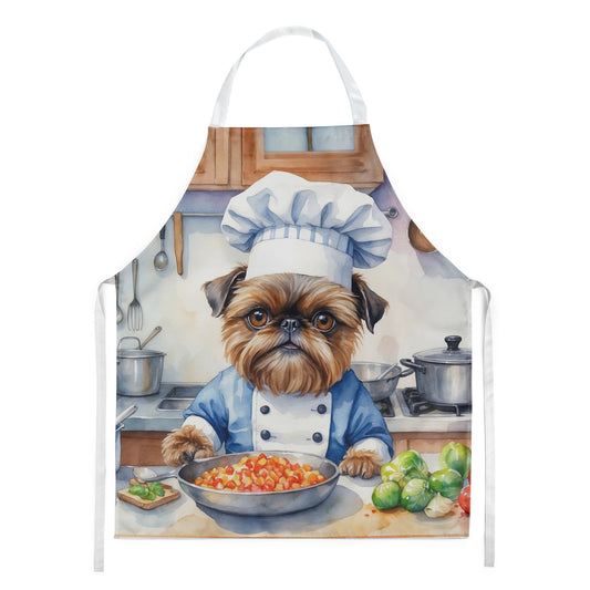 Brussels Griffon - The Chef Apron for Adult Women and Men - Unisex Large