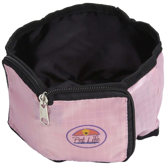 Pet Life - Wallet - Travel Bowl for Dogs and Cats