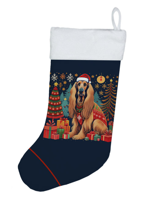 Afghan Hound -  Christmas Holiday Stocking for Fun Family Decorations