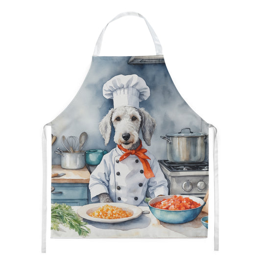 Bedlington Terrier - The Chef Apron for Adult Women and Men - Unisex Large