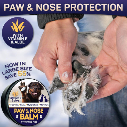 Natural Paw and Nose Balm Protection for Dogs