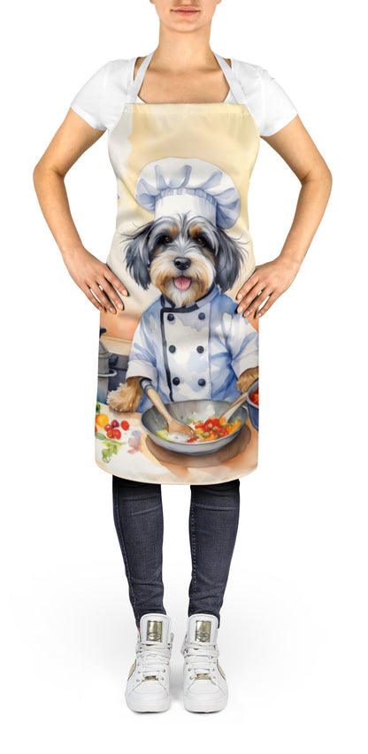 Tibetan Terrier - The Chef Apron for Adult Women and Men - Unisex Large