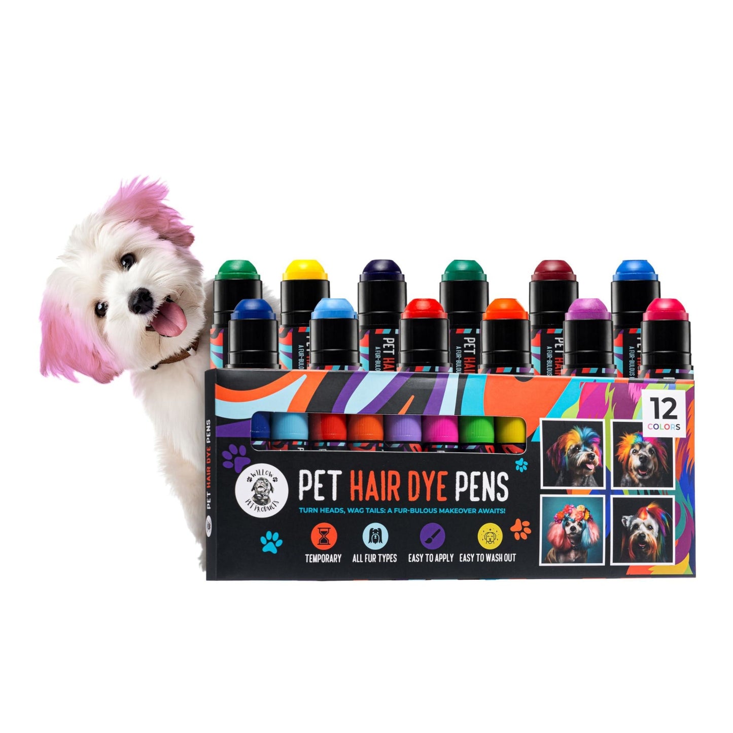 Safe Non Toxic and Temporary Hair Dye Colors for Dogs