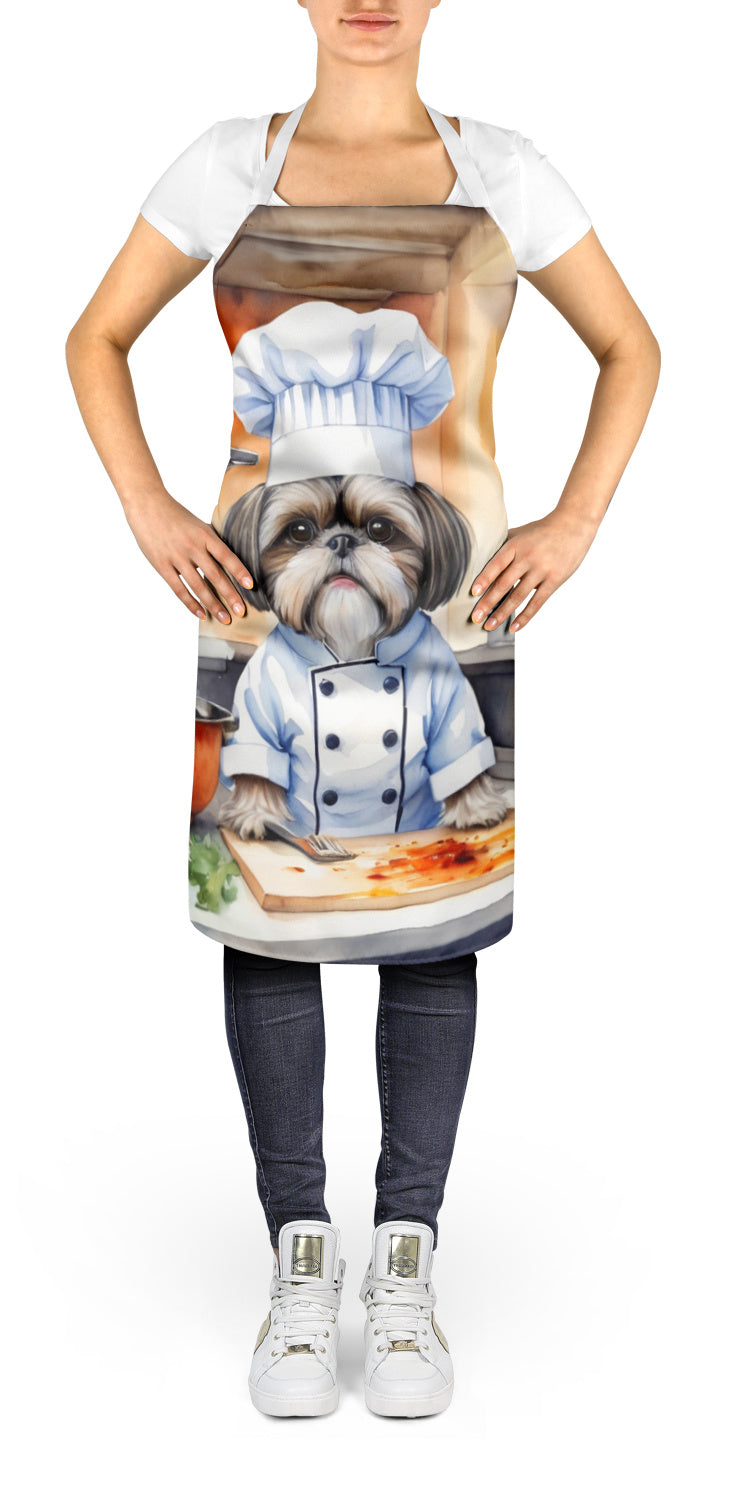 Shih Tzu - The Chef Apron for Adult Women and Men - Unisex  Large