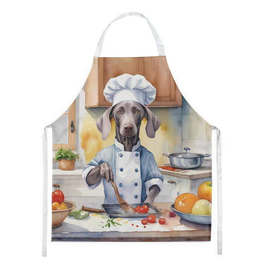 Weimaraner - The Chef Apron for Adult Women and Men - Unisex Large