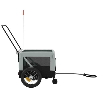 Durable Bike Trailer and Push Carrier All in One for Dogs and Cats