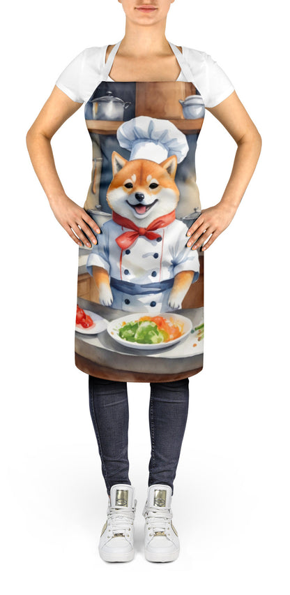 Shiba Inu - The Chef Apron for Adult Women and Men - Unisex Large