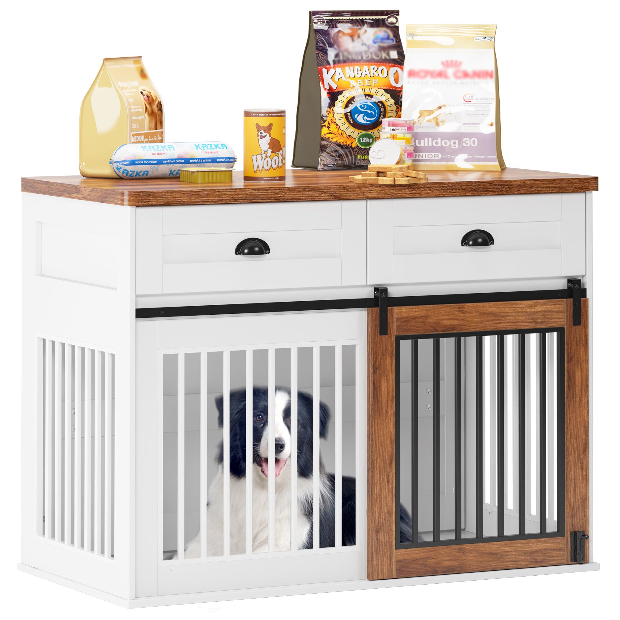 Heavy Duty Furniture Style Crate for Small and Medium Dogs