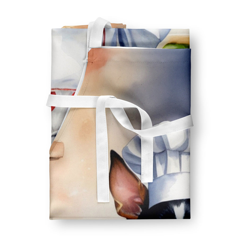 Rat Terrier - The Chef Apron for Adult Women and Men - Unisex Large