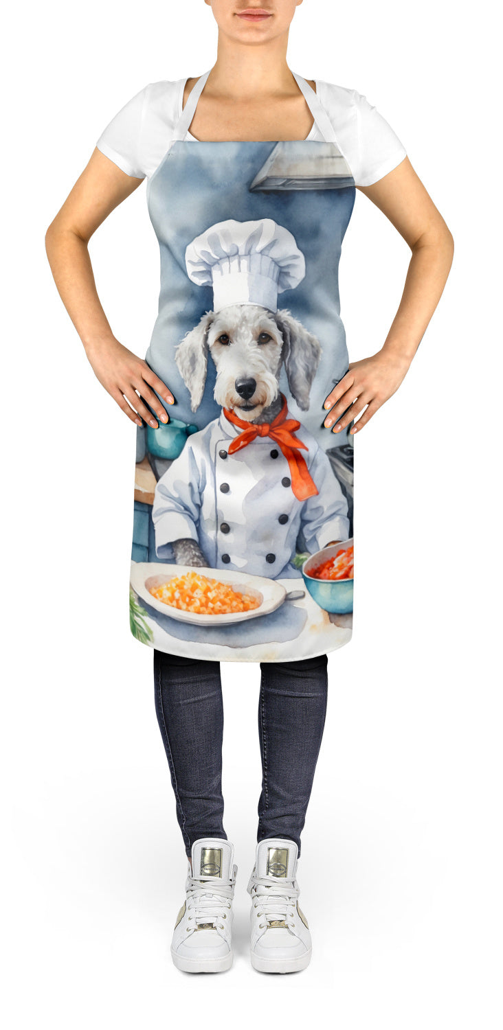 Bedlington Terrier - The Chef Apron for Adult Women and Men - Unisex Large