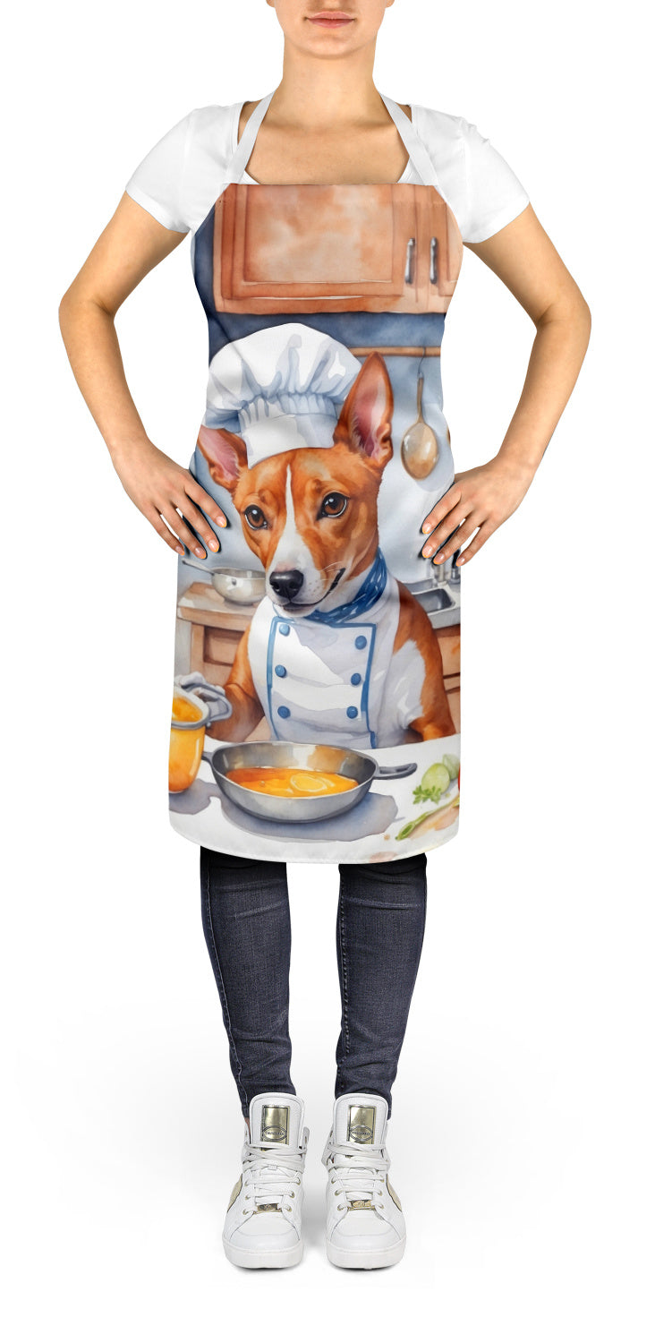 Basenji - The Chef Apron for Adult Women and Men - Unisex Large