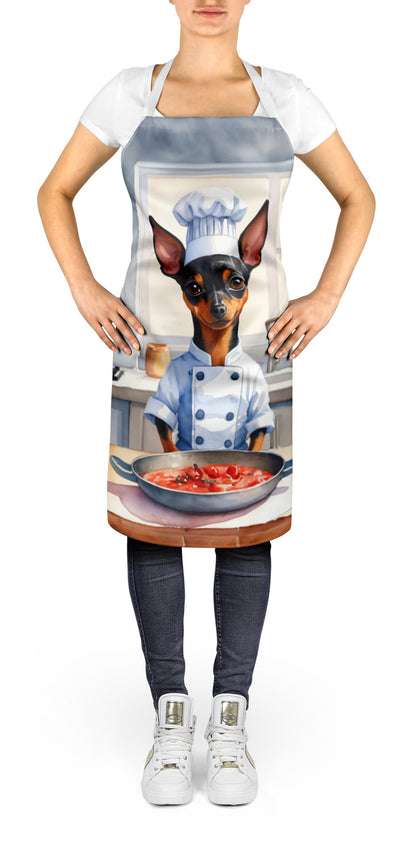 Miniature Pinscher - The Chef Apron for Adult Women and Men - Unisex Large