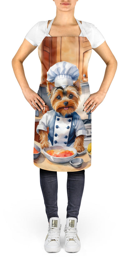 Yorkie Yorkshire Terrier The Chef Apron for Adult Women and Men - Unisex Large