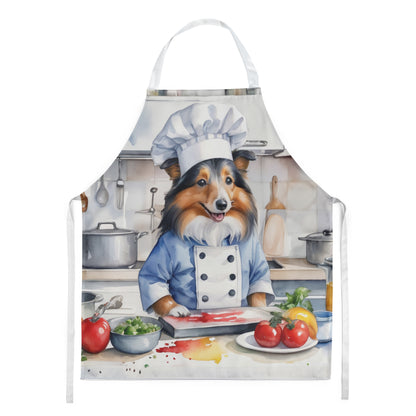 Sheltie - The Chef Apron for Adult Women and Men - Unisex Large