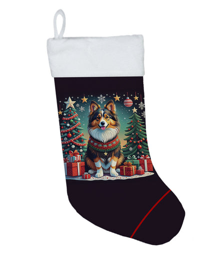 Sheltie - Christmas Holiday Stocking for Fun Family Decorations