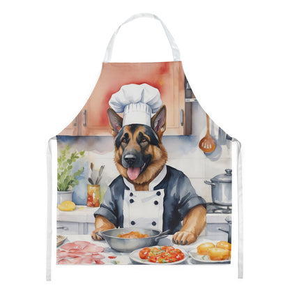 German Shepherd - The Chef Apron for Adult Women and Men - Unisex Large