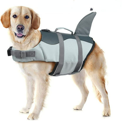 Fun Shark and Mermaid Life Jackets for Dogs