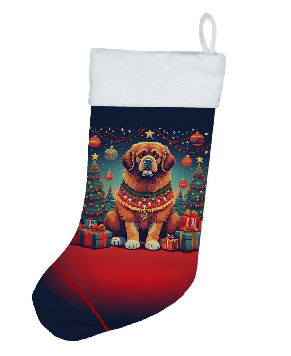 Tibetan Mastiff -  Christmas Holiday Stocking for Fun Family Decorations