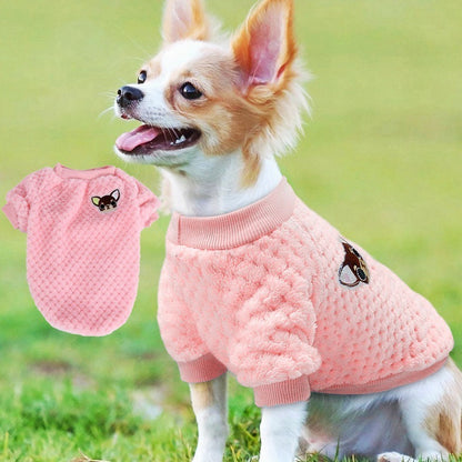 Fun Flannel Winter Clothes for Small Dogs