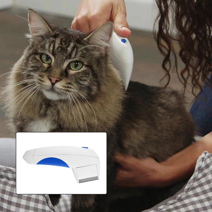 Electronic Lice Removal Cleaner Brush/Comb For Dogs and Cats