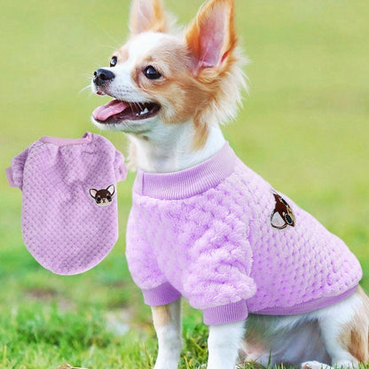 Fun Flannel Winter Clothes for Small Dogs