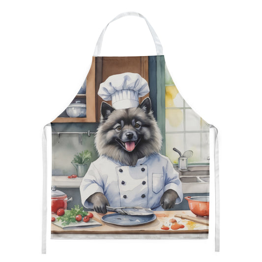 Keeshond - The Chef Apron for Adult Women and Men - Unisex Large