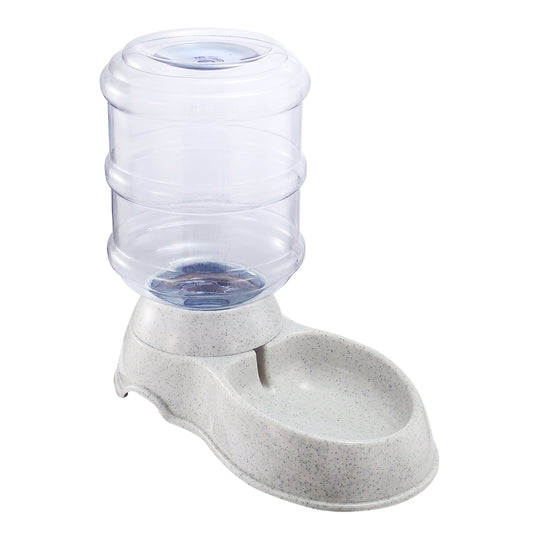 3.5L/1Gal Self-Dispensing Gravity Water Feeder for Dogs and Cats