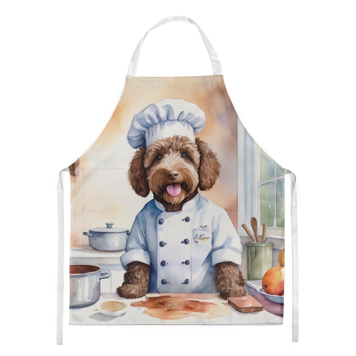 Labradoodle - The Chef Apron for Adult Women and Men - Unisex Large