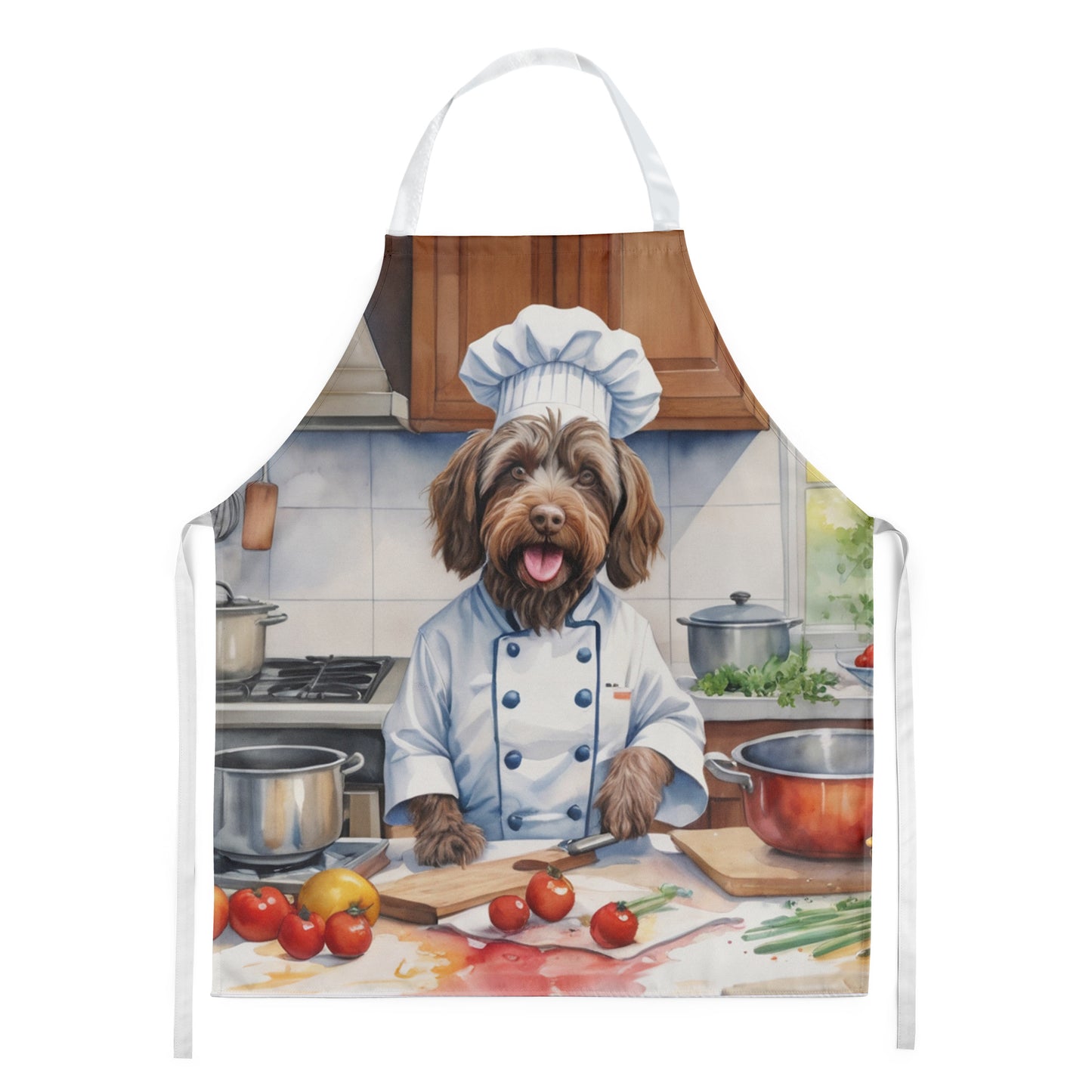 Wirehaired Pointing Griffon - The Chef Apron for Adult Women and Men - Unisex Large