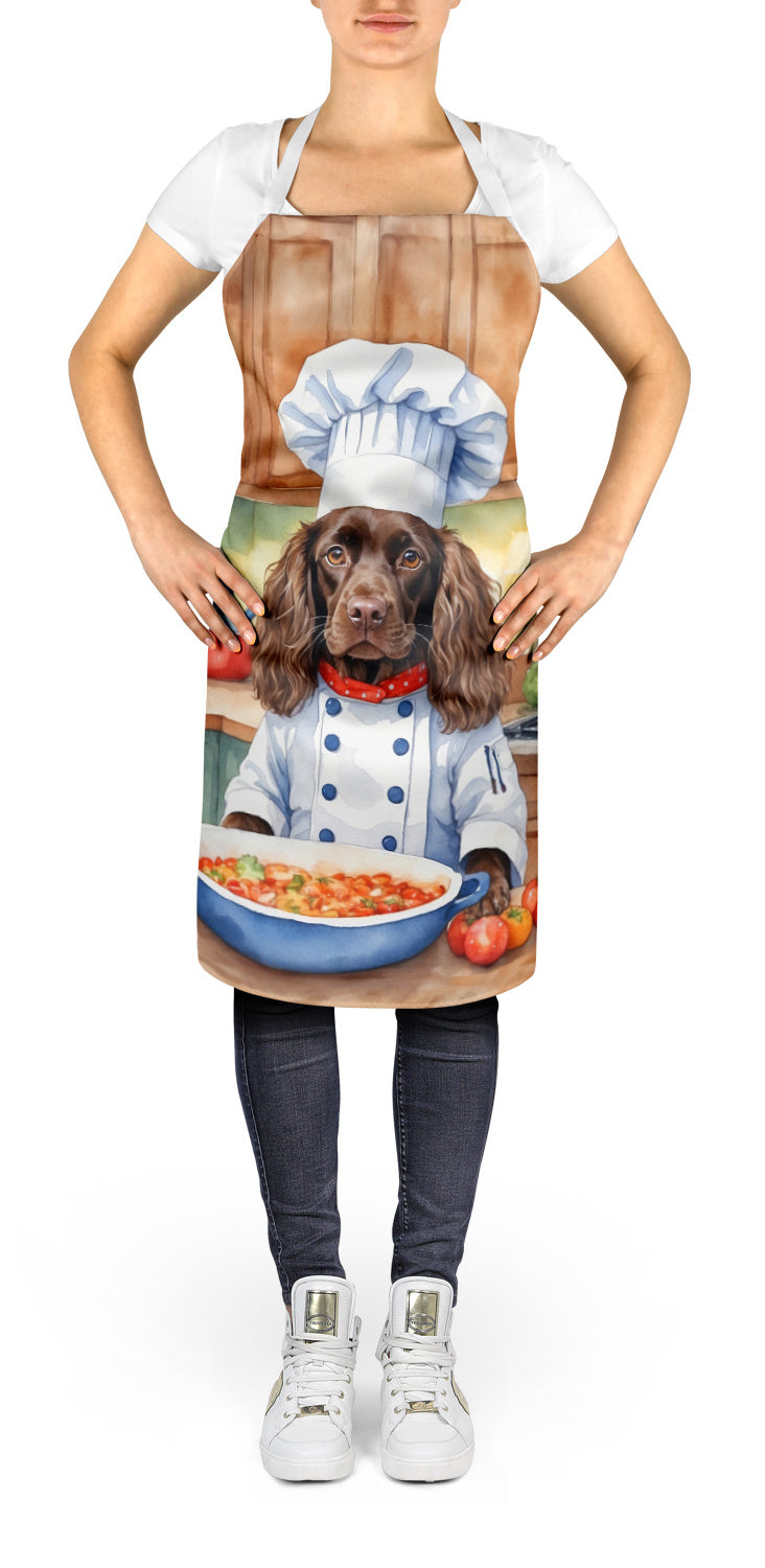 Boykin Spaniel - The Chef Apron for Adult Women and Men - Unisex Large