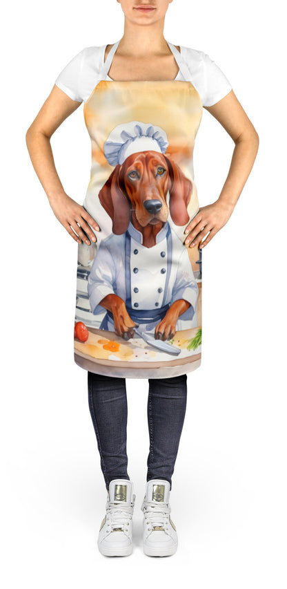 Redbone Coonhound - The Chef Apron for Adult Women and Men - Unisex Large