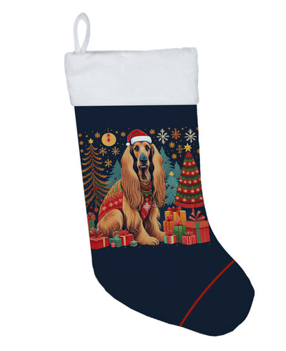 Afghan Hound -  Christmas Holiday Stocking for Fun Family Decorations