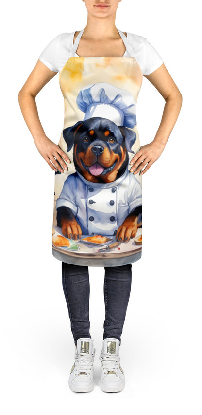 Rottweiler - The Chef Apron for Adult Women and Men - Unisex Large