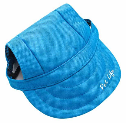 Pet Life Cap-Tivating Uv Protectant Adjustable Hat for Dogs