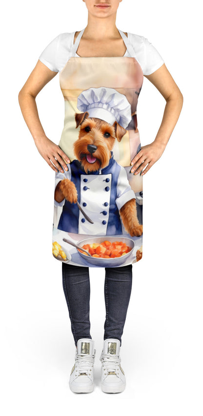 Welsh Terrier - The Chef Apron for Adult Women and Men - Unisex Large