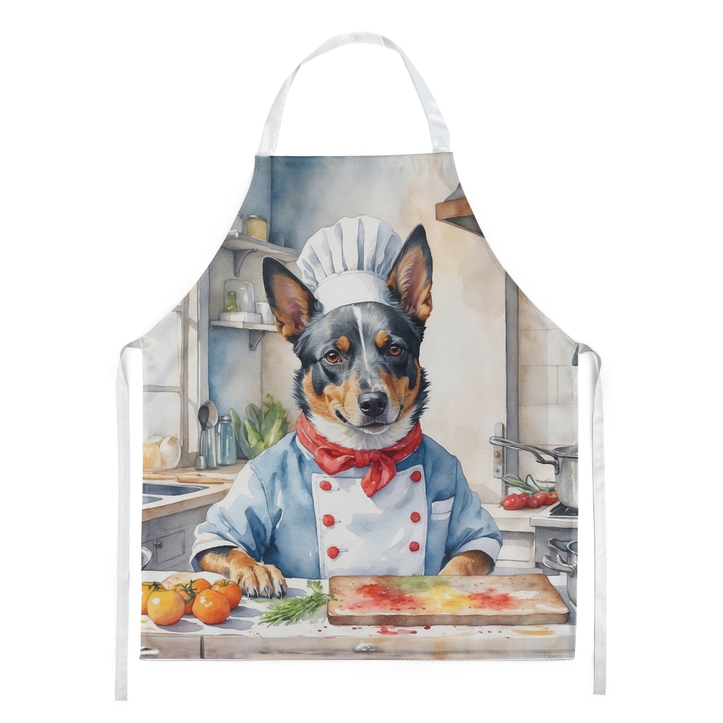 Australian Cattle Dog - The Chef Apron for Adult Women and Men - Unisex Large