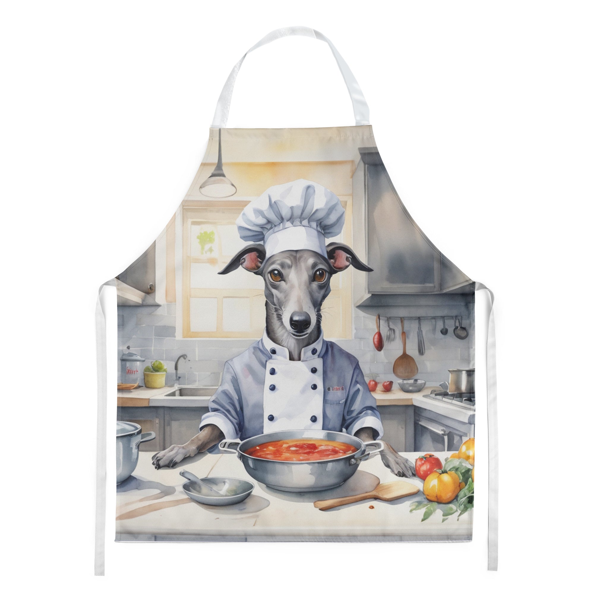 Greyhound II - The Chef Apron for Adult Women and Men - Unisex Large