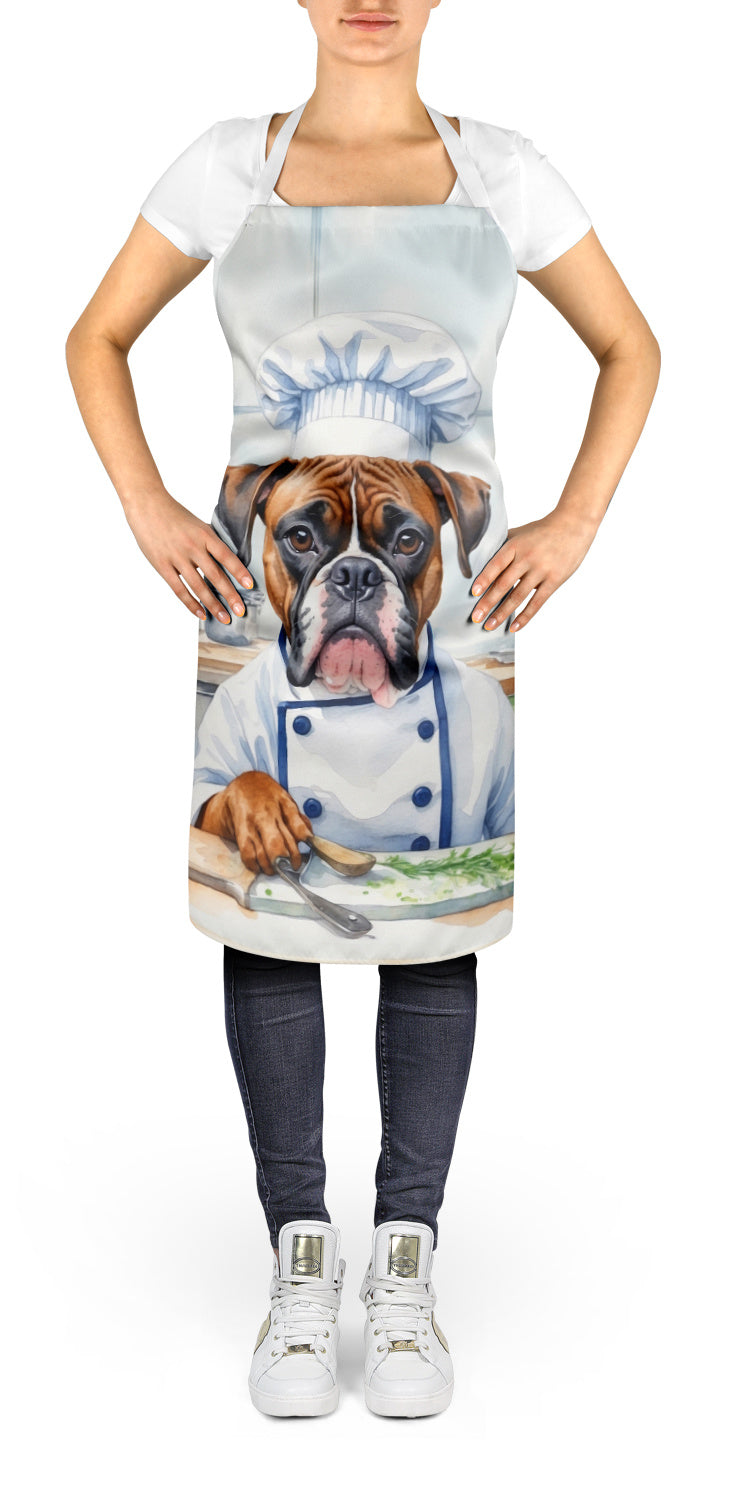 Boxer - The Chef Apron for Adult Women and Men - Unisex Large