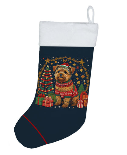 Norfolk Terrier - Christmas Holiday Stocking for Family Decorations