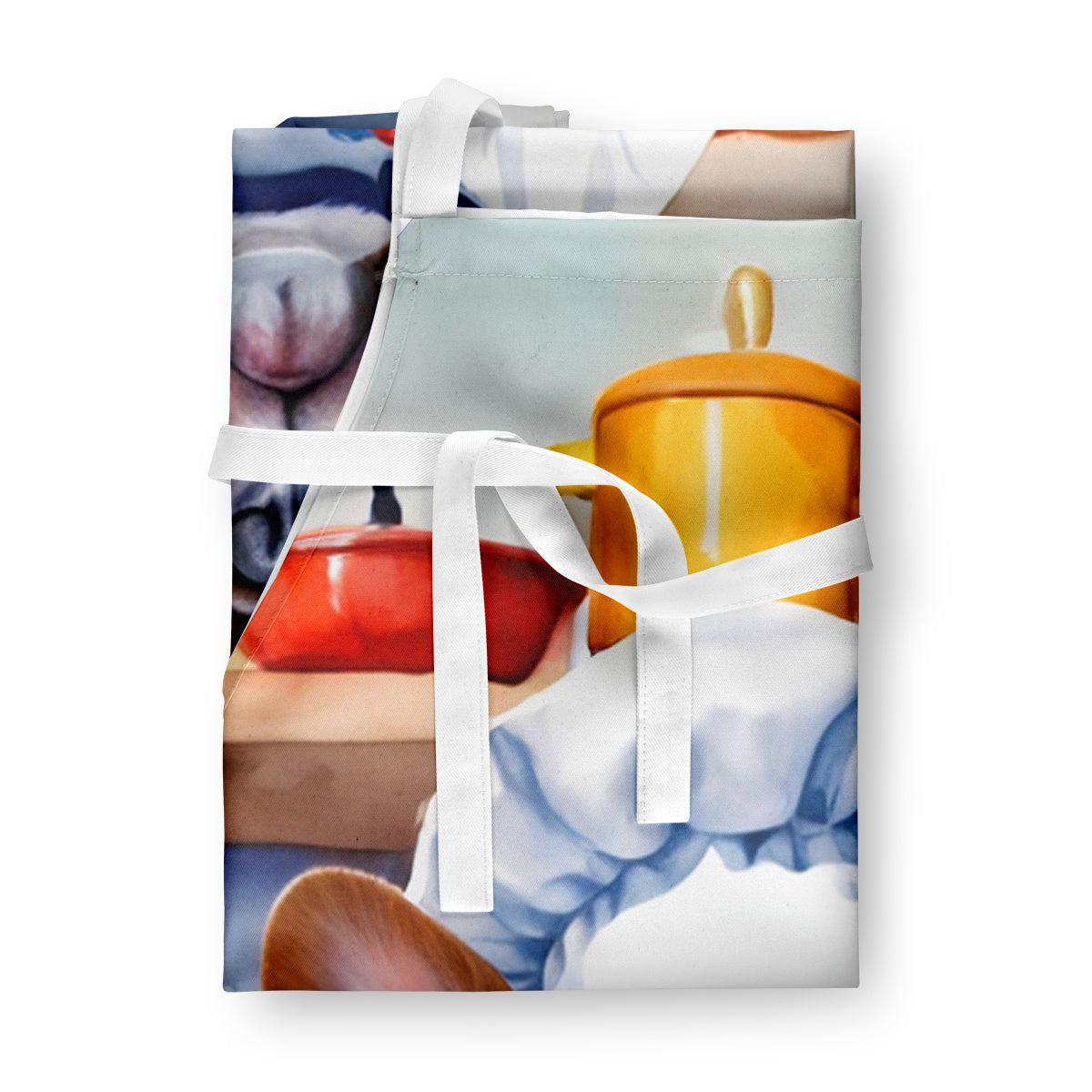 French Bulldog II - The Chef Apron for Adult Women and Men - Unisex Large