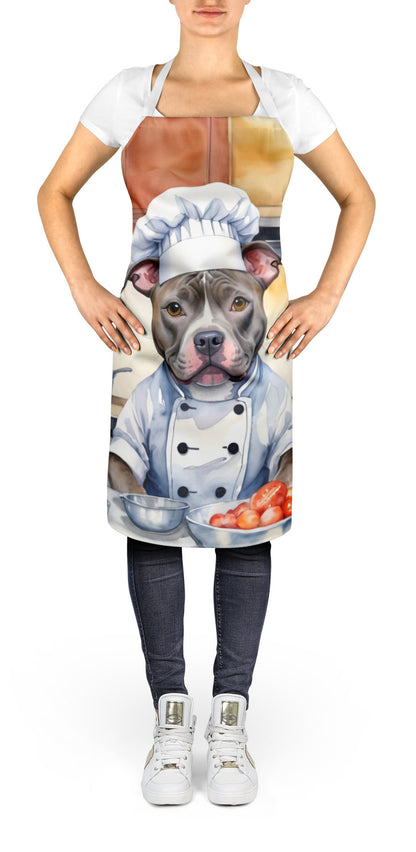 Pit Bull Terrier - The Chef Apron for Adult Women and Men - Unisex Large