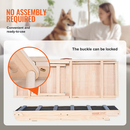 Heavy Duty Adjustable Folding Durable Ramp for Dogs